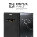 Miniatyrbilde 9 av 11: Lommebokdeksel til Sony Xperia XZ1 COMPACT Deksel med magnetisk lukking, stativfunksjon og kortlomme