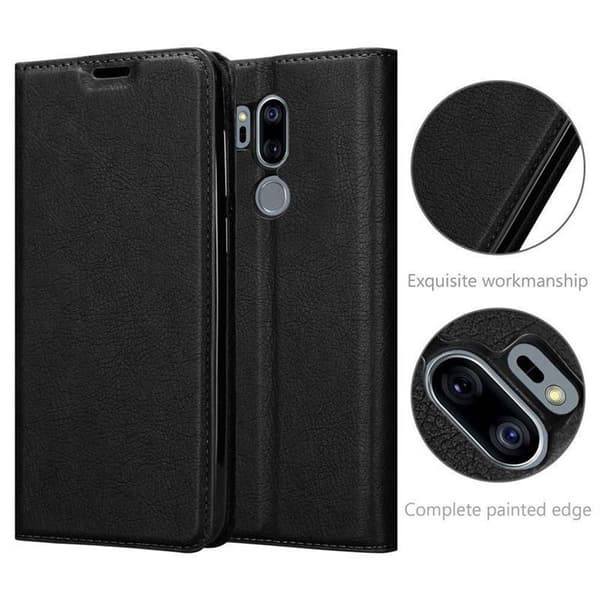 Lommebokdeksel til LG G7 ThinQ / FIT / ONE Deksel med magnetisk lukking, stativfunksjon og kortlomme
