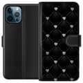 Miniatyrbilde 1 av 3: Apple iPhone 12 Pro Max Lommeboketui Hjert Diamond