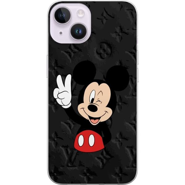 Apple iPhone 14 Genomskinligt Skal LV Musse Pigg
