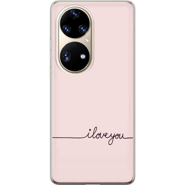 Huawei P50 Pro Gjennomsiktig deksel Jeg Elsker Deg