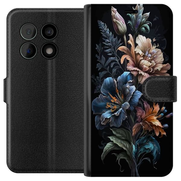 OnePlus 10 Pro Lompakkokotelo Kukat