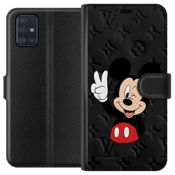 Samsung Galaxy A51 Lommeboketui Micky Mus