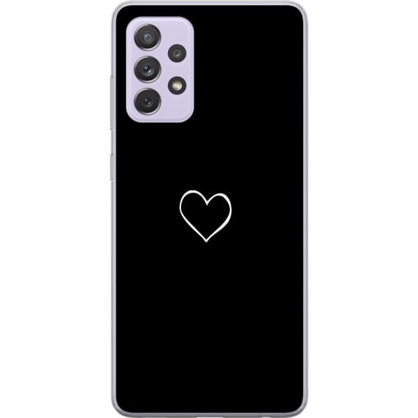 Samsung Galaxy A52s 5G Gennemsigtig cover Hjerte