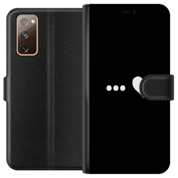 Samsung Galaxy S20 FE Lompakkokotelo Sydän