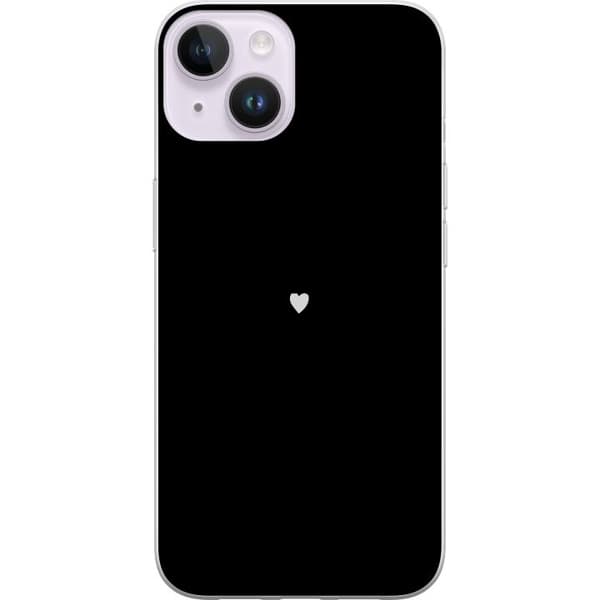 Apple iPhone 14 Plus Gennemsigtig cover Hjerte