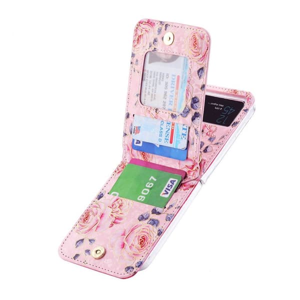 POLA Flower cover Samsung Galaxy Z Flip 4 - Pink