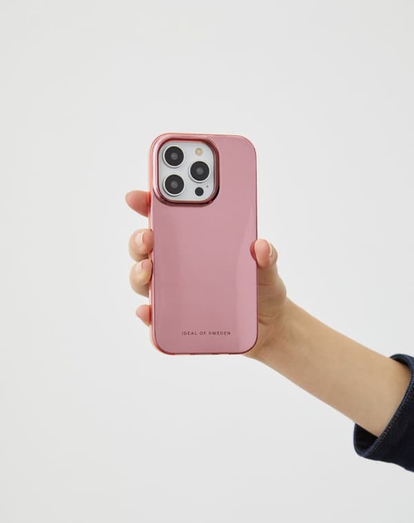 Mirror Case iPhone 13 / 14 Mirror Rose Pink