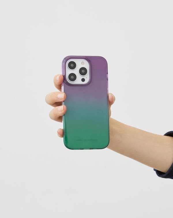 Clear Case iPhone 14 Pro Fluorite Ombre