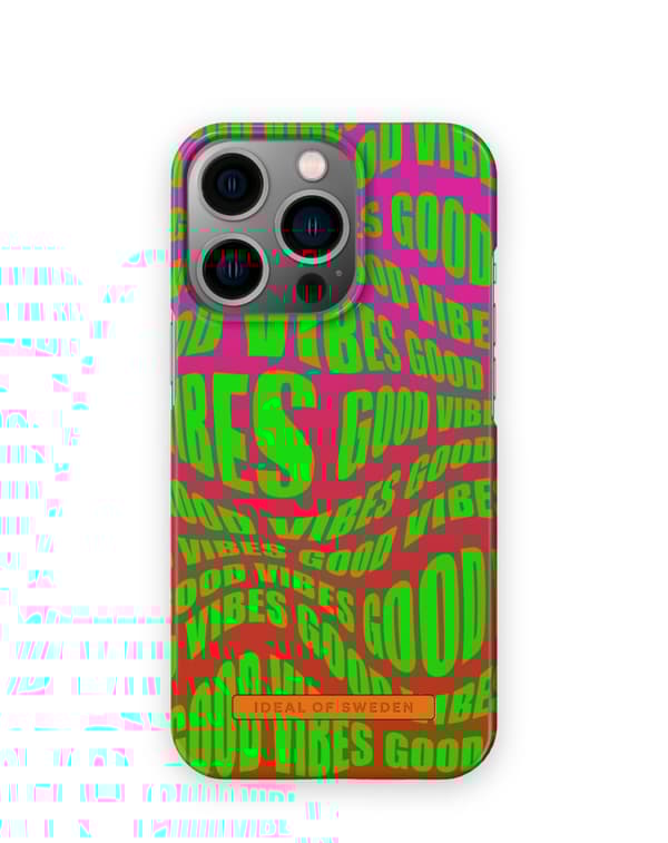 Printed Case iPhone 13 Pro Good Vibes