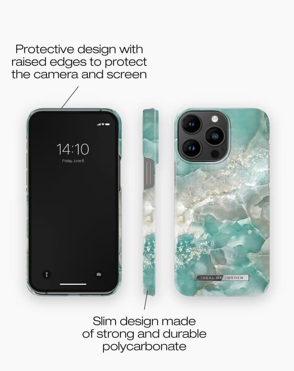 Printed Case MagSafe iPhone 14 Pro Max Azura Marble