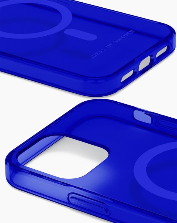 Clear Case MagSafe iPhone 12 / 12 Pro Cobalt Blue