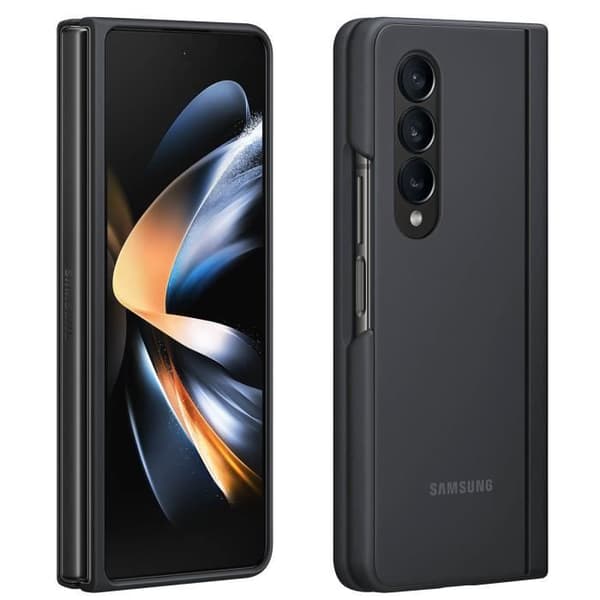 Samsung Galaxy Z Fold 4 Fodral med Flip Video Support Original Samsung Black