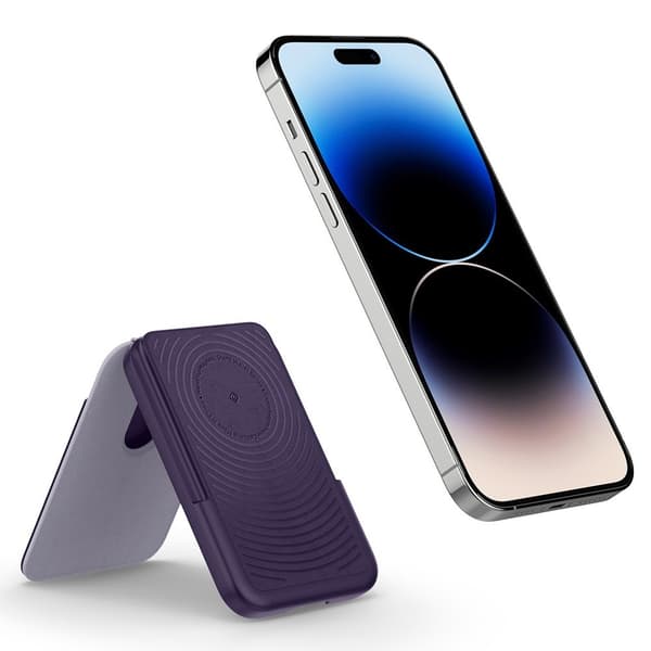 Caseology Korthållare Nano Pop MagSafe Wallet Stand Grape Purple