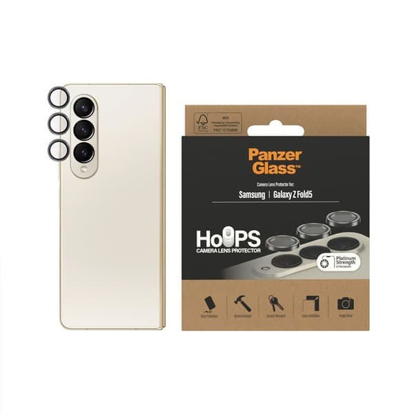 PanzerGlass Samsung Galaxy Z Fold 5 Kamerabeskytter Hoops