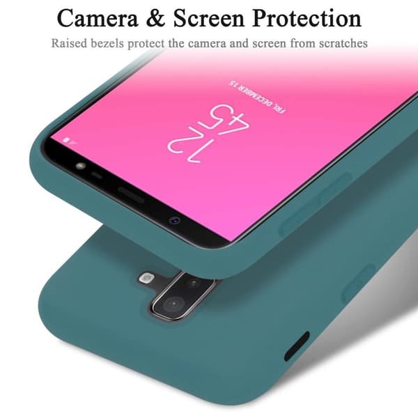 Samsung Galaxy A6 PLUS 2018 Skal Fodral av flexibelt TPU-silikon Case Cover
