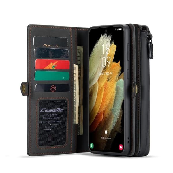 Samsung Galaxy S21 Plus Plånboksfodral - Välj färg!