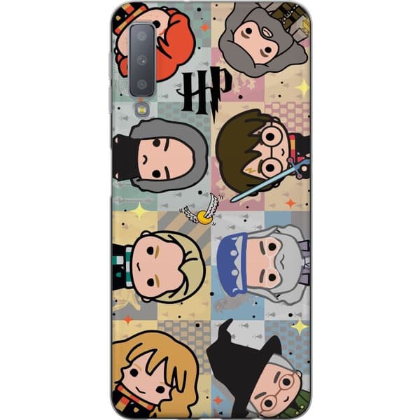 Samsung Galaxy A7 (2018) Gennemsigtig cover Harry Potter