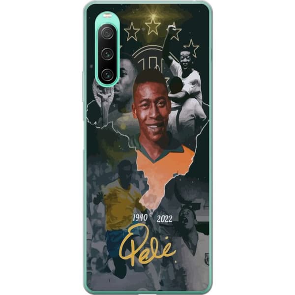 Sony Xperia 10 IV Läpinäkyvä kuori Pelé