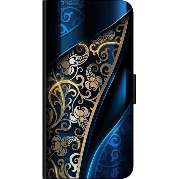 Huawei P Smart Z Plånboksfodral Blå och Guld