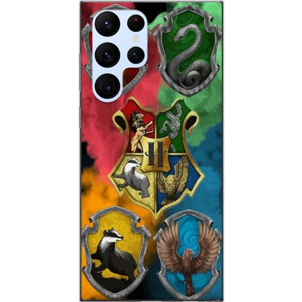 Samsung Galaxy S22 Ultra 5G Gennemsigtig cover Hogwarts Husene