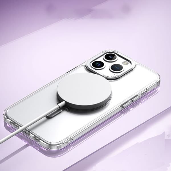 INF Magnetisk beskyttende telefonveske med usynlig stativ som er kompatibel med iPhone iPhone 14 Pro