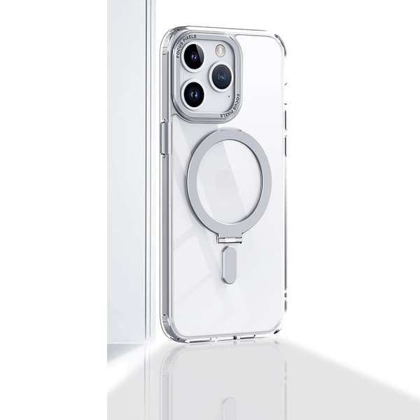 INF Magnetisk beskyttende telefonveske med usynlig stativ som er kompatibel med iPhone iPhone 14 Pro