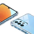 Miniatyrbild 3 av 4: Samsung Galaxy A32 5G Stöttåligt Skal Rvelon - Transparent