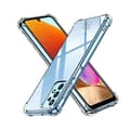 Miniatyrbild 1 av 4: Samsung Galaxy A32 5G Stöttåligt Skal Rvelon - Transparent