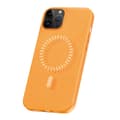 Pikkukuva 1 / 9: Baseus iPhone 15 Pro Max Kuori Fauxther Series MagSafe Oranssi