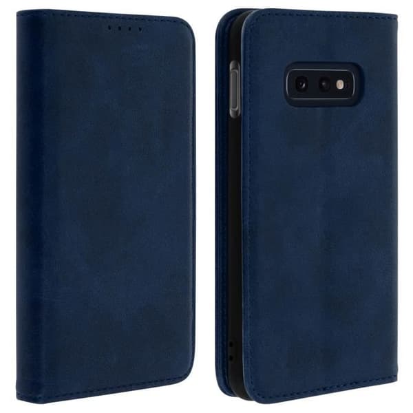 Husfolio plånbok - AVIZAR - Samsung Galaxy S10e - Silikongel - Fullständigt skydd - Videostöd