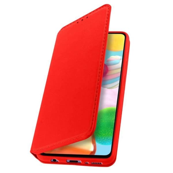 Smartphone-fodral - Samsung - Galaxy A41 - Ekoklädsel - Magnetisk flap - Stödfunktion