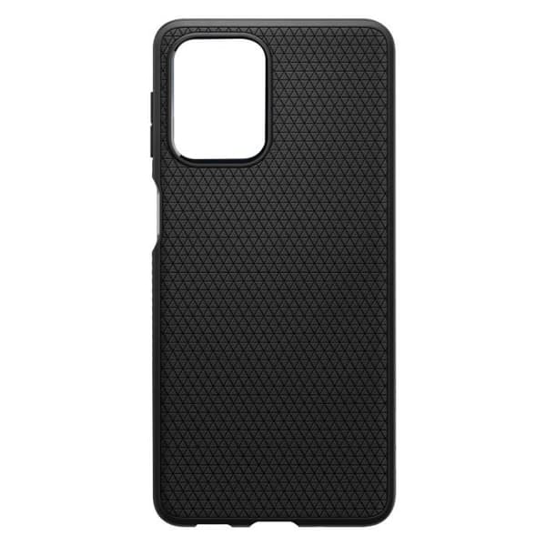 Samsung Galaxy M53 5G Fodral - Spigen Liquid Air - Svart - Mjuk - Geometriskt mönster