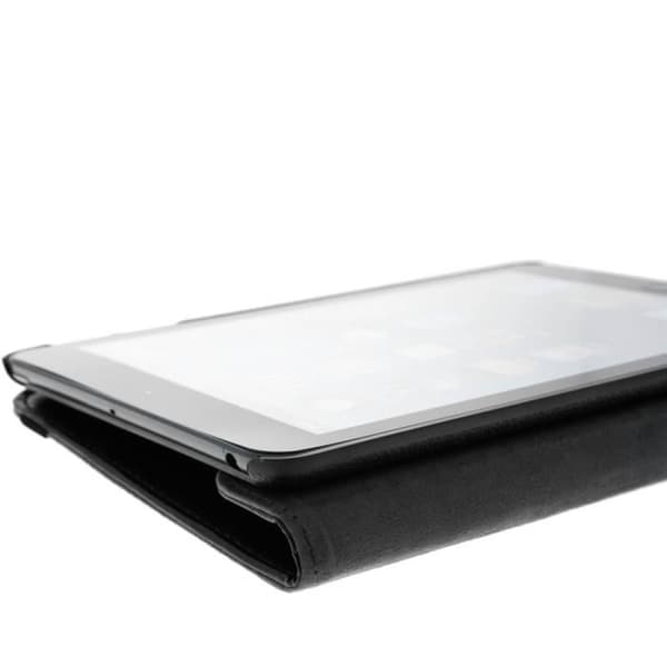 Etui med roterbart stöd - Apple - iPad Mini - Svart läder - 7 tum - Både för män och kvinnor