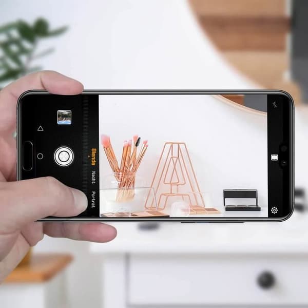 Bakre Kamera - HUAWEI - P20 Pro - Inbyggd Anslutningskabel - Svart - Högkvalitativ Ersättning