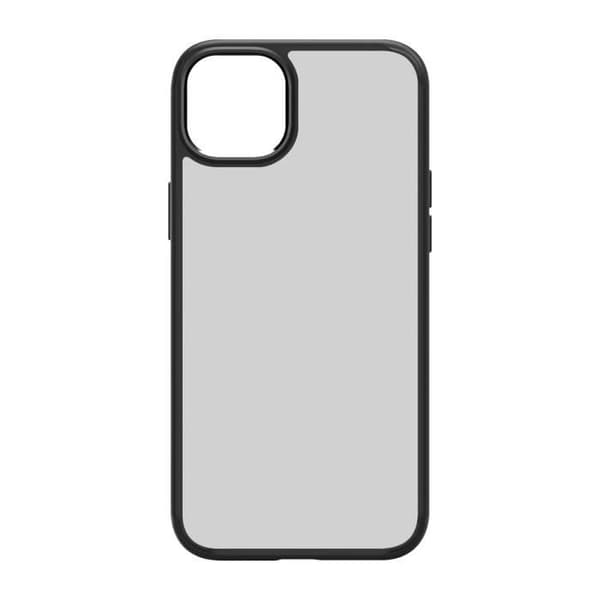 Spigen iPhone 14 Plus Fodral - Frostad Baksida - Svart kontur - Stötsäker - Ultra Hybrid Series