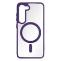 Miniatyrbild 1 av 4: MagSafe Fodral för Samsung S23 Plus Hard Back Contour Silicone Mörklila