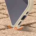 Miniatyrbild 3 av 4: Spigen iPhone 14 Pro Max Clear Outline Beige Stötsäkert Ultra Hybrid-fodral