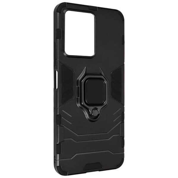Fodral till Xiaomi Redmi Note 12 5G och 4G Stötsäkert med stödring svart