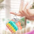 Miniatyrbild 4 av 4: Airpods Fodral - AVIZAR - Bubble Pop - Silikon - Flerfärgad - 2 delar