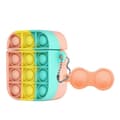 Miniatyrbild 1 av 4: Airpods Fodral - AVIZAR - Bubble Pop - Silikon - Flerfärgad - 2 delar