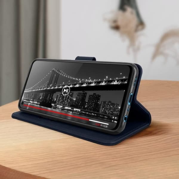 Fodral - Oppo - Find X3 Lite - Skydd - Kortfäste - Videostöd - Magnetisk