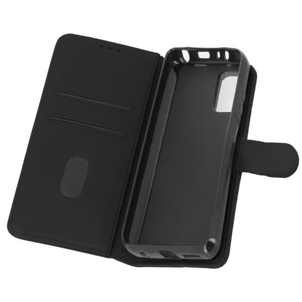 Fodral - Xiaomi - Redmi Note 10 Pro - Skydd - Kortfack - Videostöd - Svart