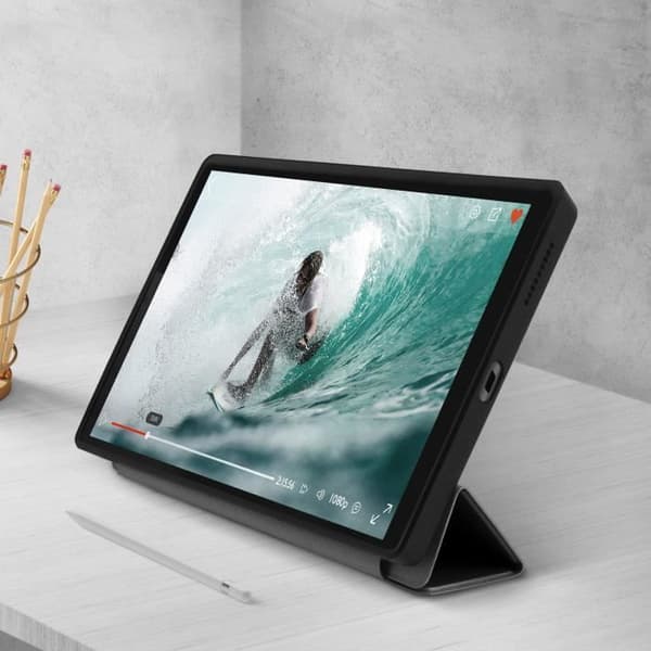 Lenovo Tab M10 HD Gen 2 Fodral Stöd för video och tangentbord Smal design Svart