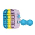 Miniatyrbild 1 av 4: Airpods silikonfodral Bubble Pop Design 2 delar Flerfärgad