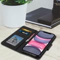 Miniatyrbild 3 av 4: Hus - AVIZAR - iPhone 11 - Fodral Folio Plånbok - Ekoskinn - Svart - Stödfunktion