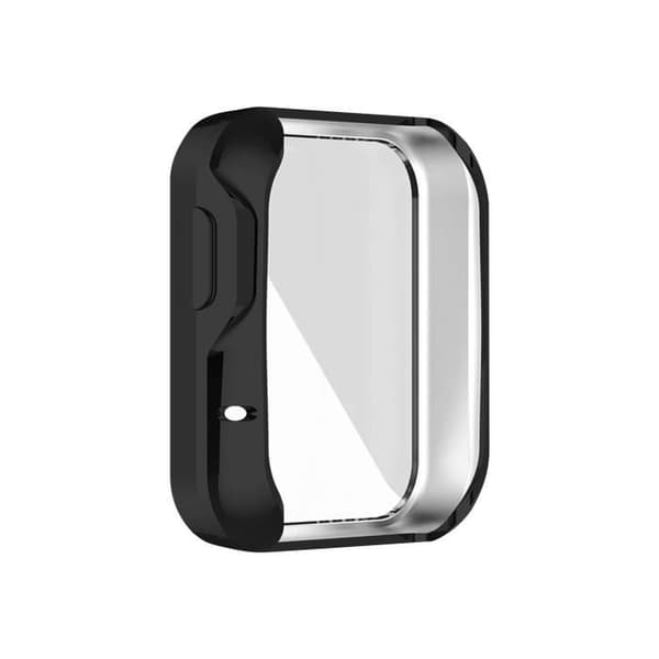 Skyddande skal 360° - AVIZAR - Xiaomi Redmi Watch - Svart silikon gel - Flexibel - Hållbar
