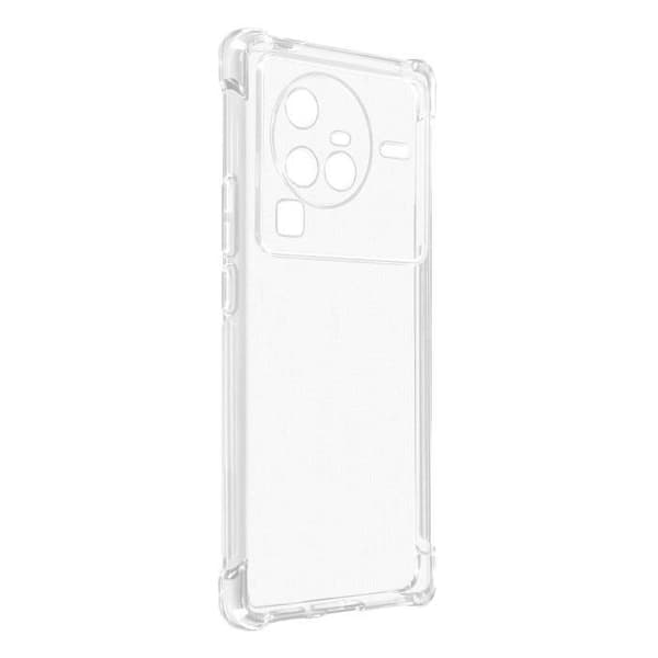 Fodral - AVIZAR - Vivo X80 Pro - Tunt och lätt - Transparent - Skydd mot stötar och repor