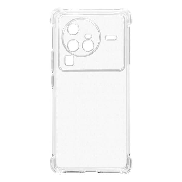 Fodral - AVIZAR - Vivo X80 Pro - Tunt och lätt - Transparent - Skydd mot stötar och repor