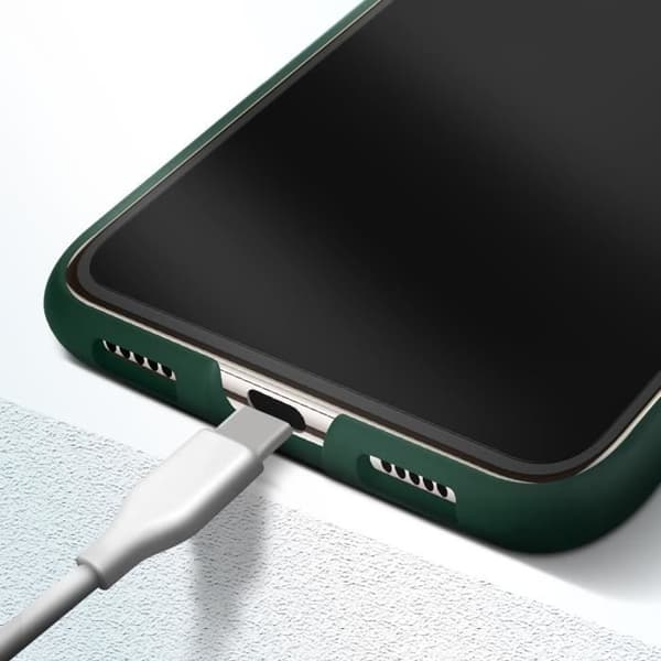 Huawei P50 Pocket Stelt fodral 2-delad Design Håller Ring Grön